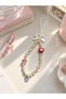 Metal Hologram Star Charmli Phone Charm Bag Ornament Phone Strap Key Camera Charm Camera Hanger - 3