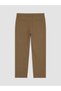 Özmarka New Season Brown Slim Fit Gabardine Men's Trousers - 6