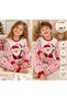 100% Cotton Christmas Patterned Children's Pajama Set