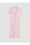 Ozmarka New Season Pink Polka Dot Women's Pajama Set - 5