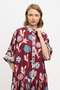 Women's Floral Patterned Modern Dress(7090) - 4