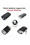 Skoda Key Logo Emblem 10 mm Silicone Embossed Control Logo Black 6 Pieces