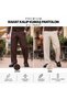 Comfortable Fit Old Money Fabric Trousers