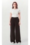 Women's Elastic High Modal Viscose Fabric Wide Leg Sweatpants - 2