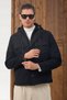 Removable Hooded Quilted Detail Coat - 5
