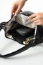 Black Soft Leather Stylish and Practical Large Multi-Compartment 3-in-1 Women's Backpack, Shoulder Bag, and Crossbody Bag - 4