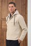 Removable Hooded Quilted Detail Coat - 4