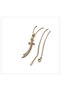 Stainless Steel Crystal Zircon Stone Hz. Ali Zülfikar Women's Necklace 40+5 cm