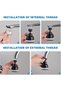 Faucet Aerator Sprayer Attachment, Kitchen Faucet Head Replacement with 4 Spray Modes, 360° Swivel E - 5