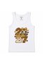 Hello 2027 – Leopard Patterned Gold Detailed New Year's Printed Men's Undershirt