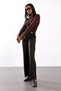 Brown Handle Lace Detailed Knitwear 0207 - 5