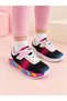 Girl's Colorful Velcro Orthopedic Sole Daily Sports Shoes Sneaker - 3