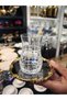 Gold Silver Plated Rose Pattern Double Cut Tea Set for 6 People - 2