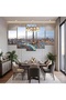 Burj Khalifa Dubai Skyline Canvas Wall Art – Premium Gallery Wrapped (40x60x80) - 3