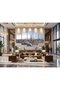 Burj Khalifa Dubai Skyline Canvas Wall Art – Premium Gallery Wrapped (40x60x80) - 5