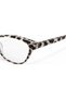 Sofya Cat Eye Zebra Pattern Blue Light Protection Women's Glasses Can Be Replaced with Optical Glass - 3