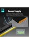 كابل رايزر لبطاقة الرسومات PCIe 5.0 x16 بطول 100 مم، بزاوية 90 درجة، أسود اللون - 7