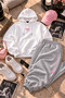 Tasarım Yusufcuk Detailed Hooded Shardonlu Sweet-Sweatpants Premium Set - 2
