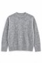 Gray Wool Casual Model Sweater - 2