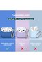 غطاء سيليكون ناعم لسماعات AirPods Pro 2 - أزرق - 4