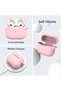 حافظة لسماعات AirPods 3 من السيليكون الناعم - وردي - 5