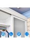 50 Pcs Premium 90 Degree Plastic Corner Braces with Cover Caps, Heavy Duty Right Angle Shelf Support Brackets, White Furniture Corner Connectors for Cabinets, Cupboards, Wooden Shelves - 8