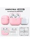 غطاء سيليكون ناعم لسماعات AirPods 5 و AirPods 4 - وردي اللون - 4