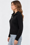 Half Zipper Turtleneck Sweater - 2