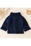9 Months Brass Collar Baby Boy Cardigan - 2