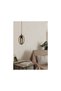 Pendul Basildon E27 max. 1x40W, maro/negru - 5