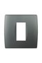 TEM Soft 1-module device frame, anthracite