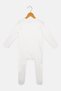 Toddlers Girl Graphic Print Sleepsuit, White - 2