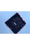 Black Handcrafted Needle-Embroidered Square Writing 100X100 cm Handwork - 3