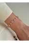 316L Steel Gema Bracelet Zircon Colored Stone Bracelet - 3