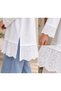 Women's Lace Detailed Long Tunic Hijab Sweatshirt Tunic Crew Neck Relaxed Fit - 2