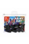 Rainy Day XS Dog Rain Boots Set of 4 Black, for Small and Medium Breed Dogs - 3