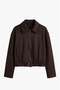 Bitter Brown Six-Belted Suede Jacket - 4