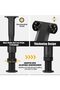 2 Pcs Adjustable Height Center Support Leg for Bed Frame, Bed Center Slat Support Leg (Black, adjust - 4