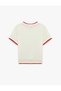 Ribbed Slim Fit Modal Crew Neck Short Sleeve Sports T-Shirt - 2