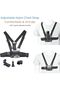 Action Camera Accessory Kit Chest Strap Mount Head Mount Wrist Strap Backpack Clip Mount for Insta36 - 2