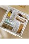 Small Storage Bin, Stackable Bins, Durable Storage Cabinet Organizer, Multi-Use Organizer, 8 Pack (P - 4