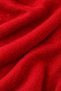 Women's Red Plain Large Size Shawl 180X65 cm Soft Textured Twisted Tassel Winter Shawl Scarf – Shoulder Shawl - 4