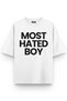 Most Hated Boy Printed Oversize Unisex T-Shirt