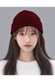 Unisex Women's and Men's Thick Knitted Wool Winter Beanie, Foldable Knit Beanie.