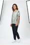 Women's Striped Relaxed Fit Blouse - 2