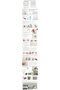 7'' Patterned Paint Roller for Wall Decoration Classic Brick Embossing Texture Rubber Roller (EG324T - 6