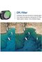مجموعة فلاتر ND متوافقة مع DJI Mini 3/Mini 3 Pro، 6 قطع من فلاتر الكثافة المحايدة لعدسات الطائرات بدون طيار - 4