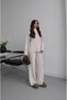 Beige Sussman Knitwear Trouser Set
