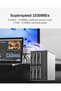 D4-320 حاوية أقراص صلبة بأربعة فتحات، 10Gbps، قابلة للتبديل السريع، بدون أقراص - 5