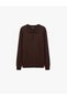 Long Sleeve Viscose Blended Buttoned Polo Collar Knit Sweater - 6